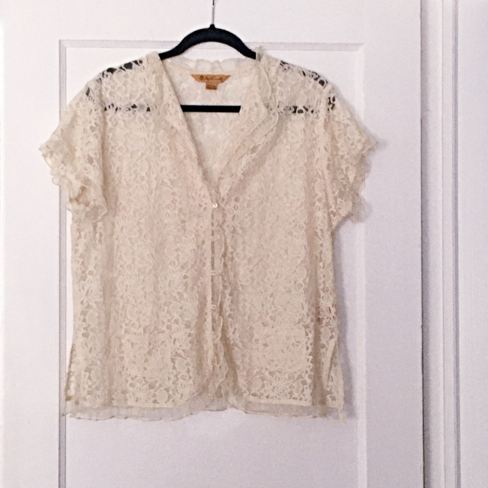April Cornell Lace Top